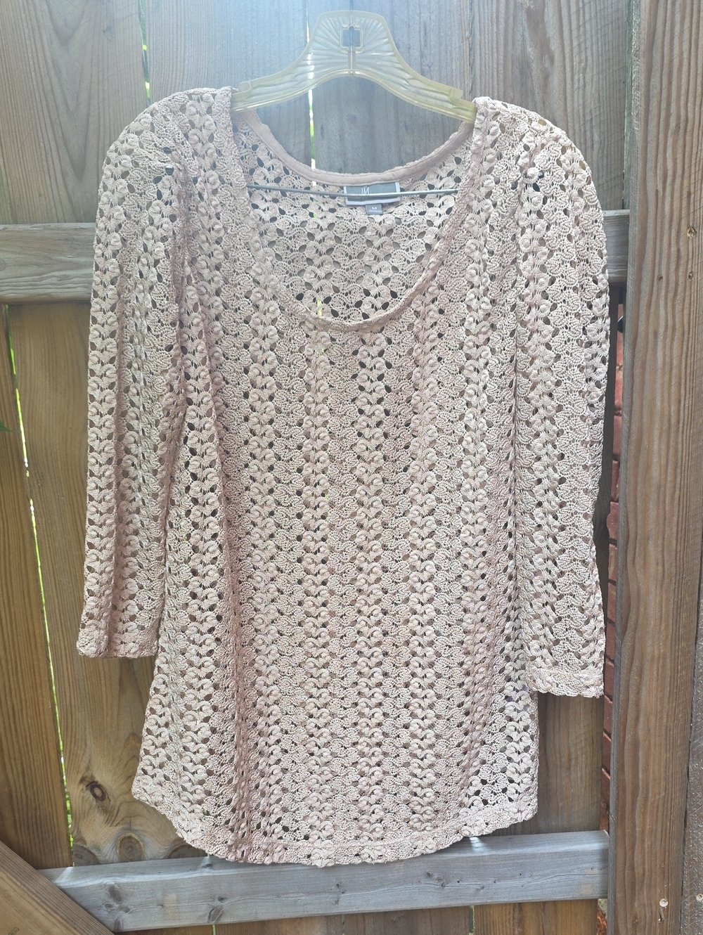Jm Collection Beige Top
